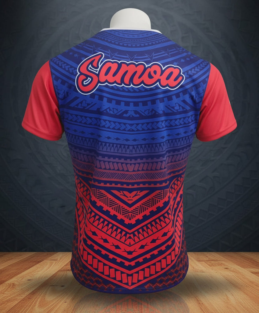 Samoa AIGA high performance quick dry sublimation t-shirt