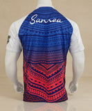 Samoa Polo 2026 AIGA rugby tournament shirt with embroidered logos