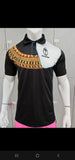 Fiji Rugby polo black