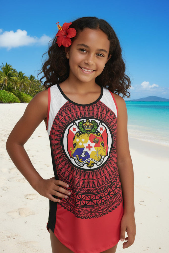 Tonga women's tank top made of high performance quick dry material
