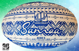 Samoa Size 5 rugby match ball with Tatau design