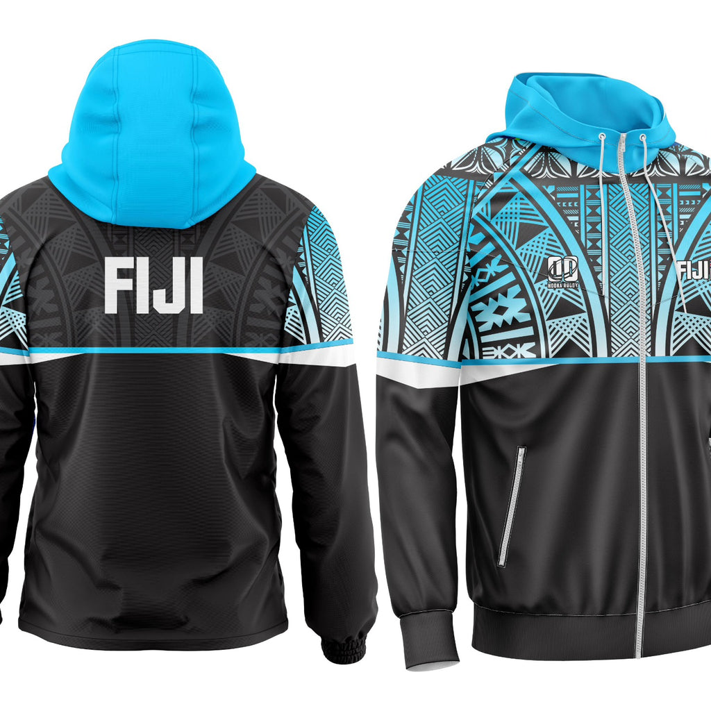 Fiji Tapa wind breaker/rain jacket